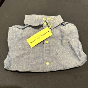 Janie and jack linen bodysuit